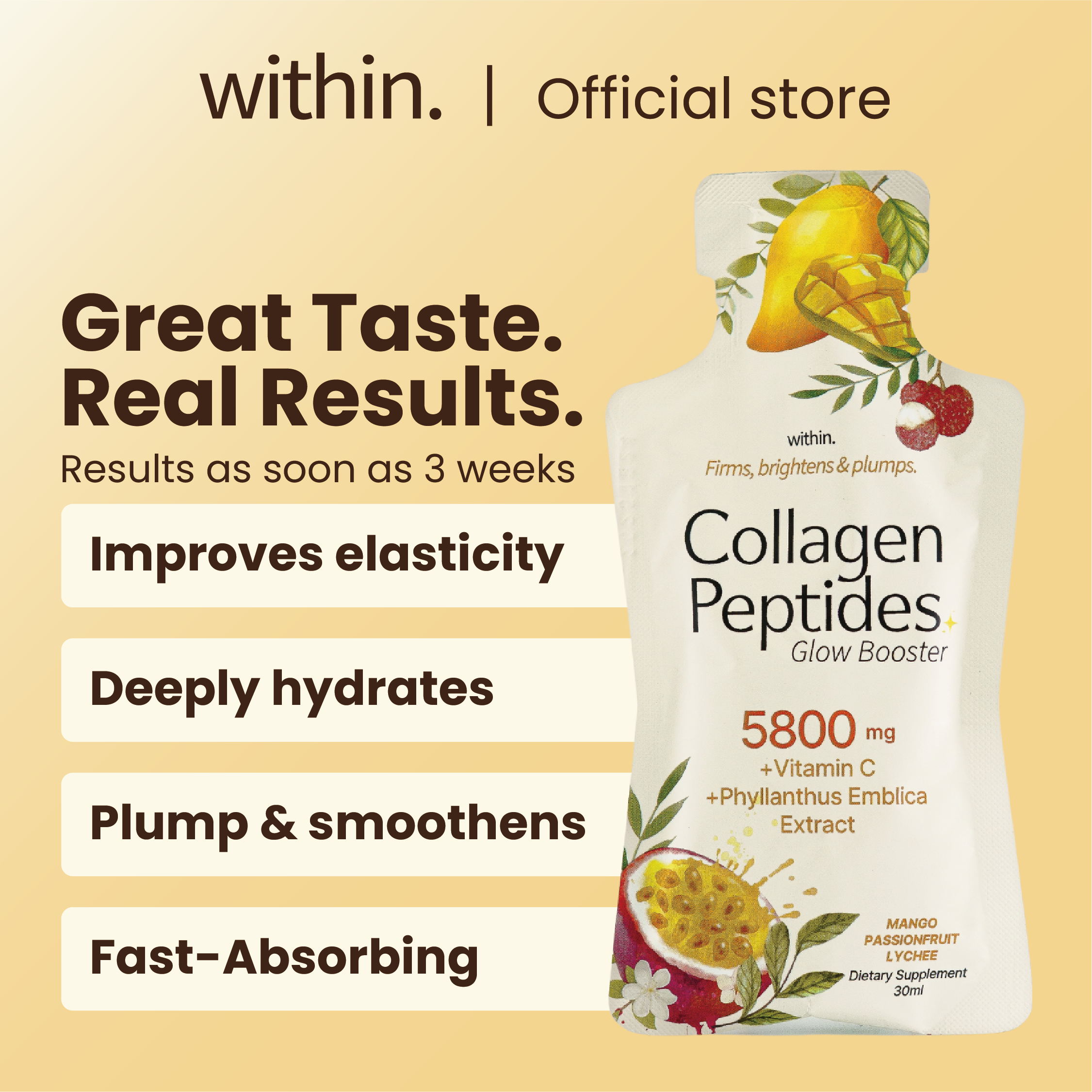 Collagen Peptides Glow Booster